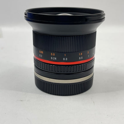 Rokinon High Speed Wide Angle Lens 12mm f/2.0 NCS CS For Sony E-Mount