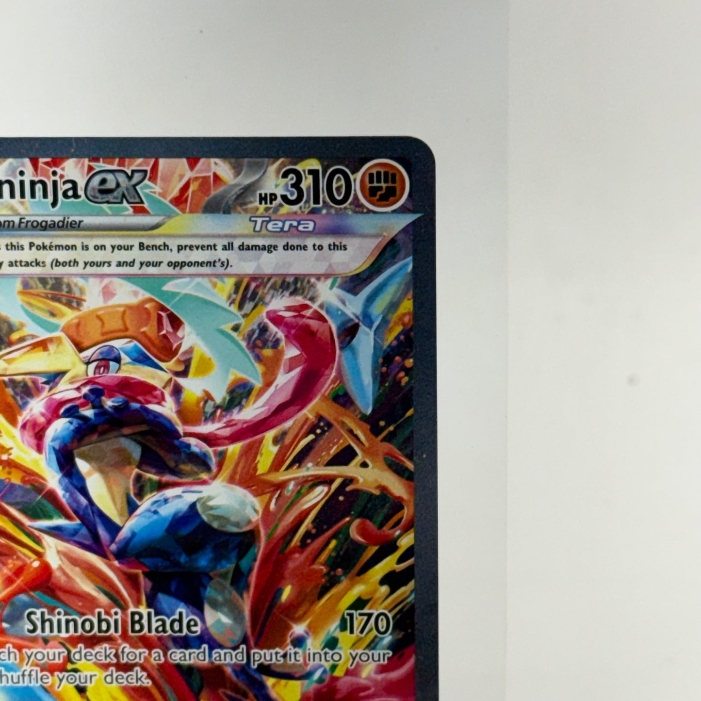 Pokémon TCG Greninja EX #214 Twilight Masquerade Trading Card 214/167