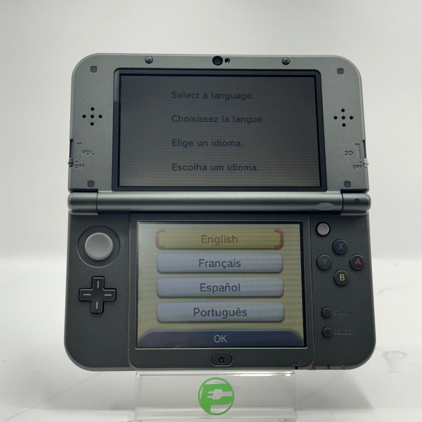 New Nintendo 3DS XL Handheld Game Console Only SPR-003 Silver/Black