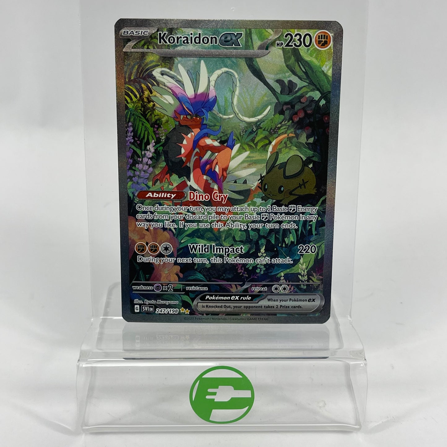 Pokémon TCG Scarlet & Violet Koraidon ex #247 Trading Card 247/198