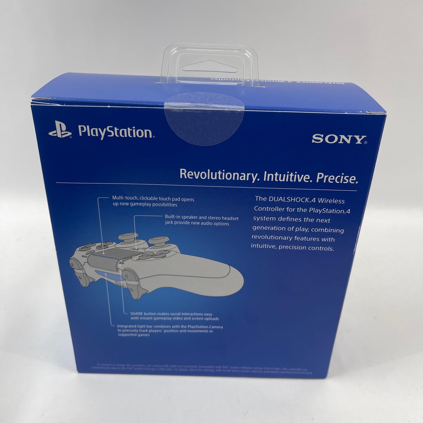 New Sony PlayStation 4 PS4 DualShock 4 Wireless Controller Black CUH-ZCT2U