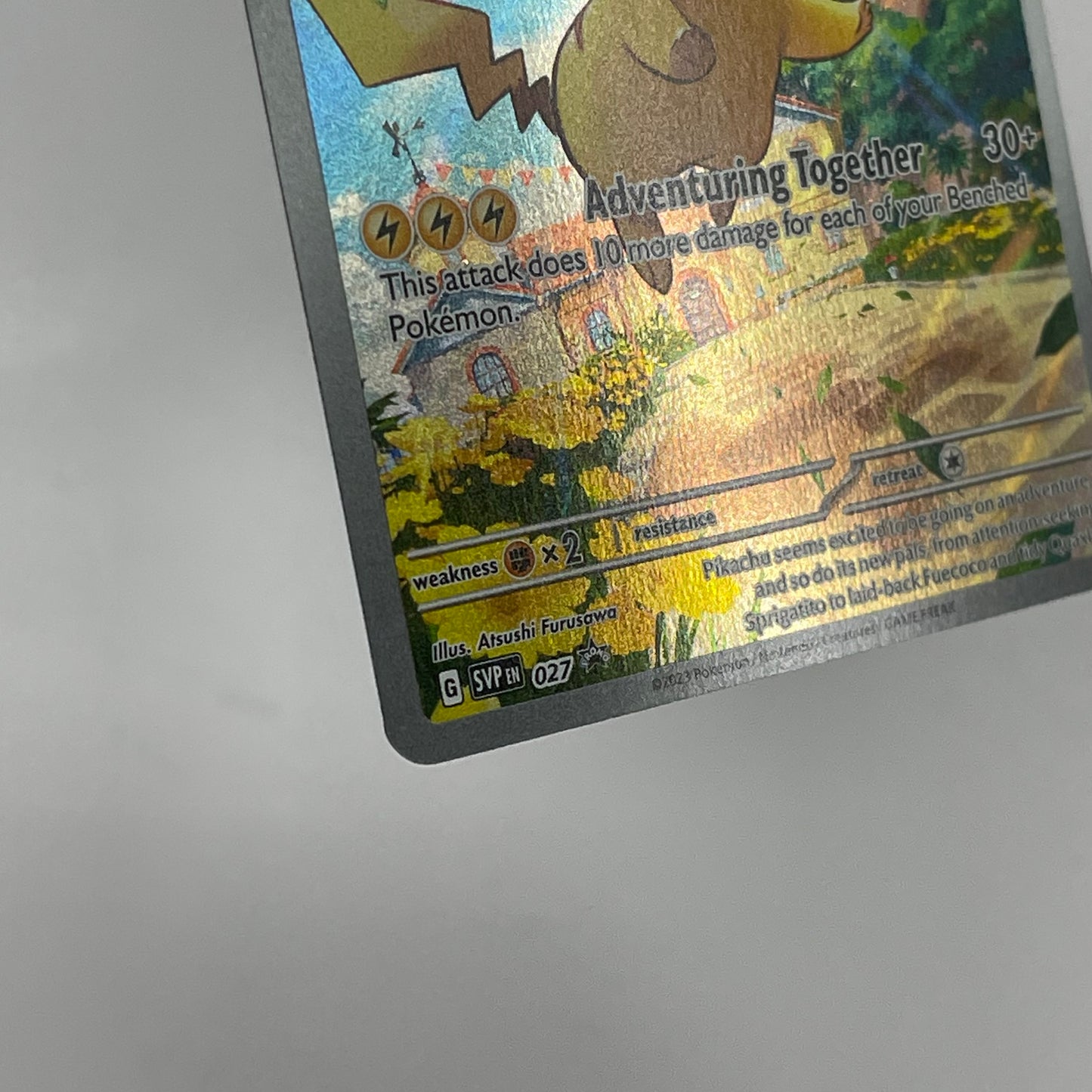 Pokémon TCG Promo Pikachu #27 Trading Card SVP027