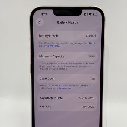 Factory Unlocked Apple iPhone 17e 256GB Pink MHRQ4LL/A