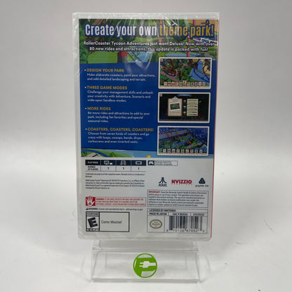 New Roller Coaster Tycoon Adventures Deluxe (Nintendo Switch, 2023)