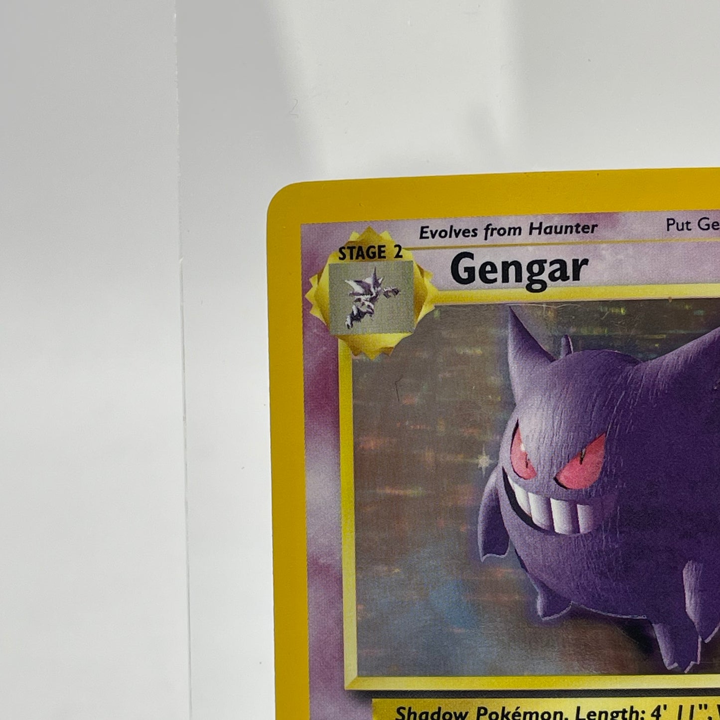 Pokémon TCG Gengar #5 Fossil Trading Card 5/62