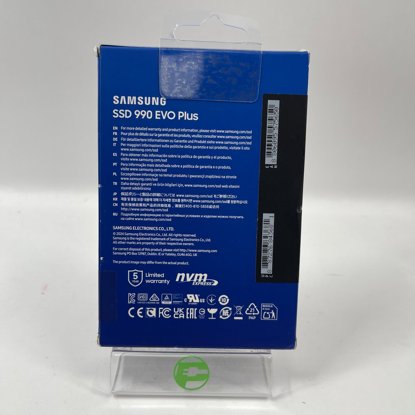 New Samsung 990 EVO Plus 2TB 2280mm M.2 NVMe Gen 4.0 x 4 SSD MZ-V9S2T0