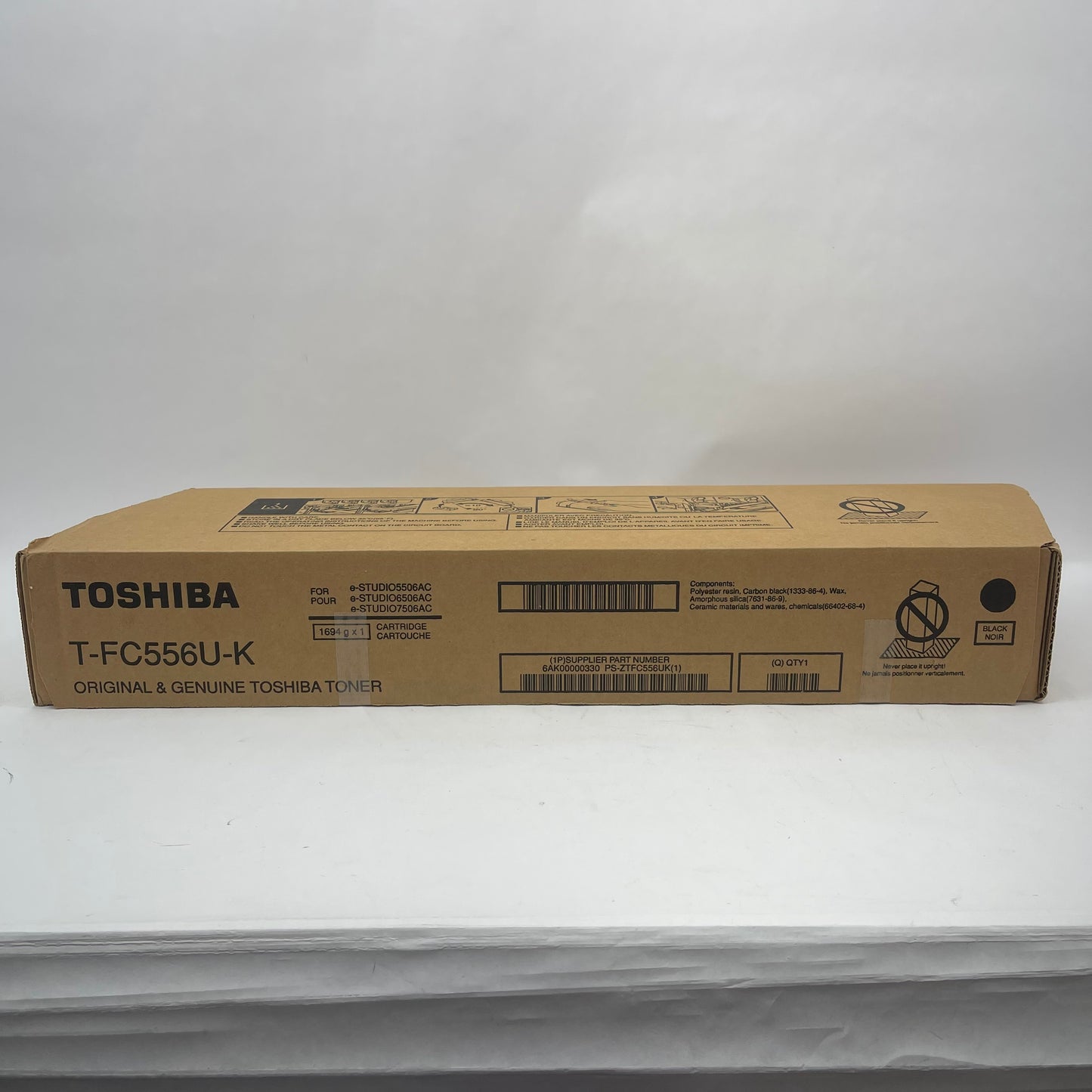 New Toshiba T-FC556U-K Black Ink/Toner Cartridge