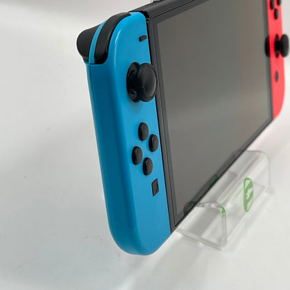 Nintendo Switch OLED Video Game Console HEG-001 Red/Blue