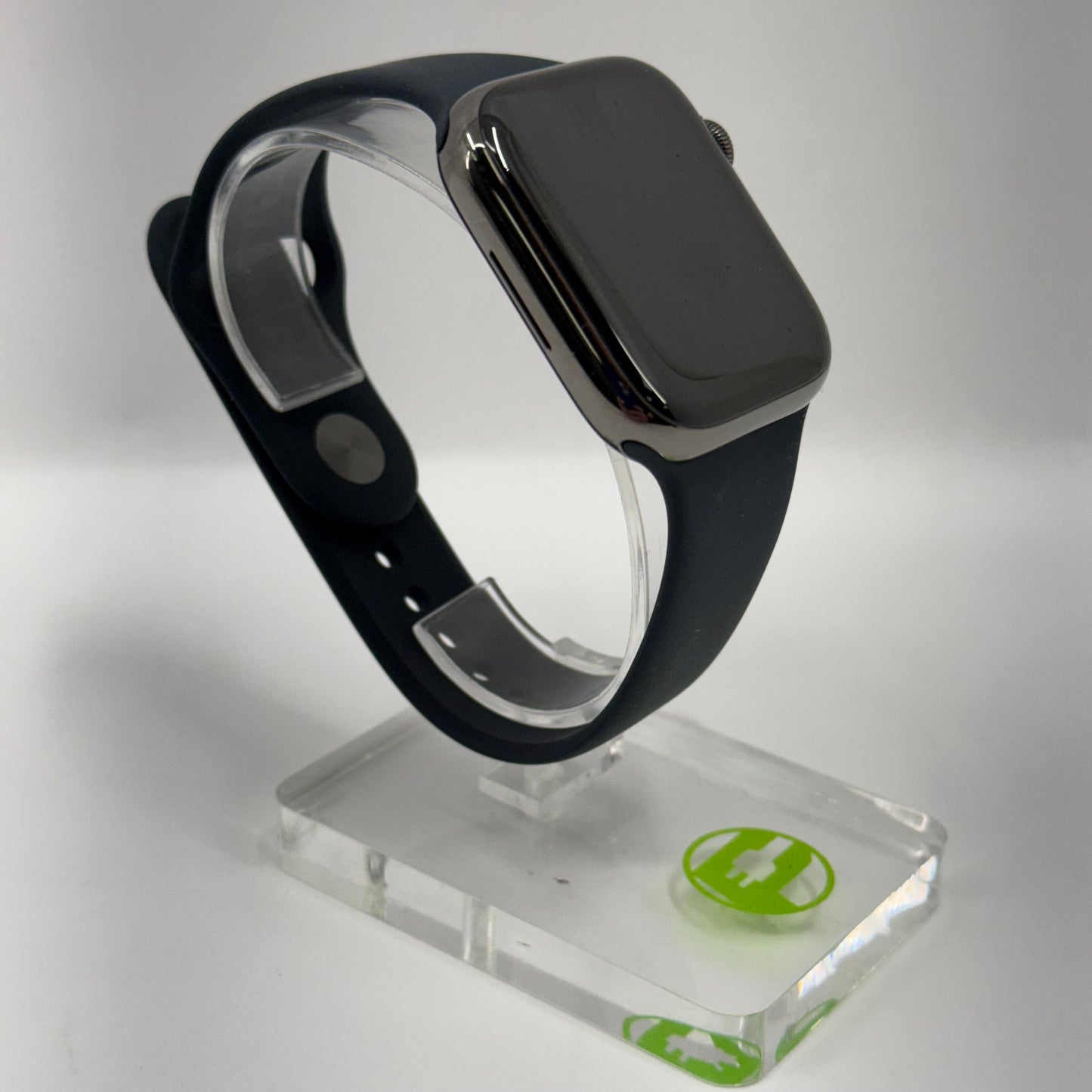 Unlocked Apple Watch Series 8 45MM Graphite Stainless Steel Midnight MNW23LL/A