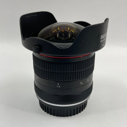 Meike Fisheye Lens 8mm f/3.5 For Canon EF Mount Fixed/Prime Lens