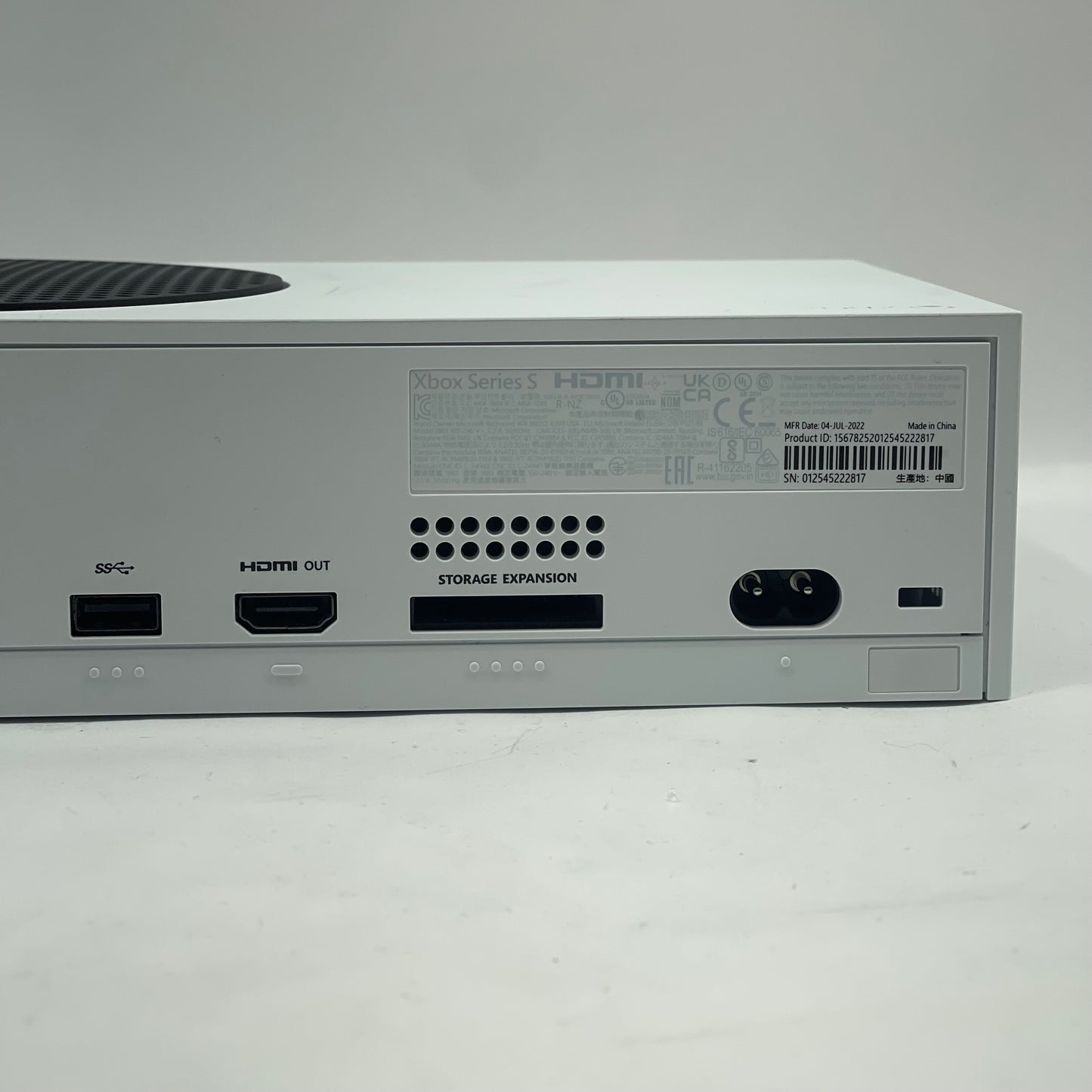 Microsoft Xbox Series S 512GB Console Gaming System Robot White 1883