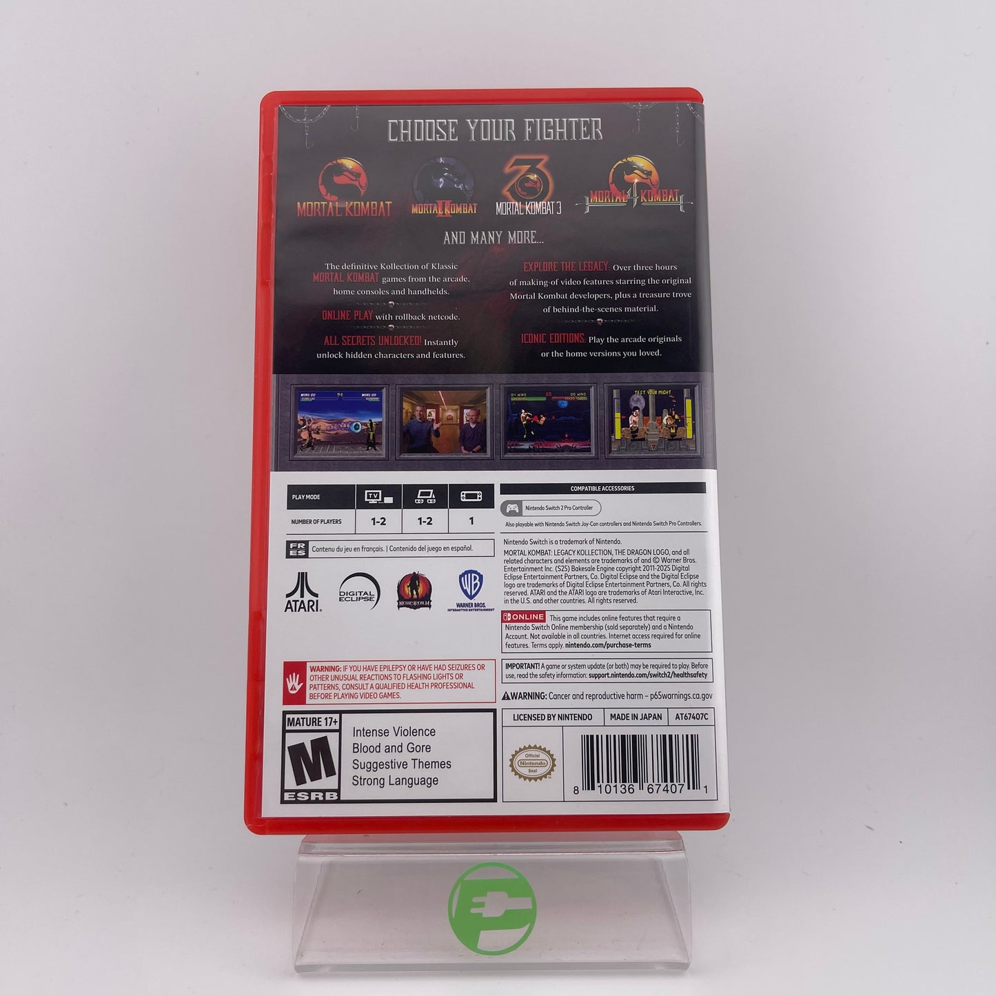Mortal Kombat Legacy Kollection (Nintendo Switch 2, 2025)