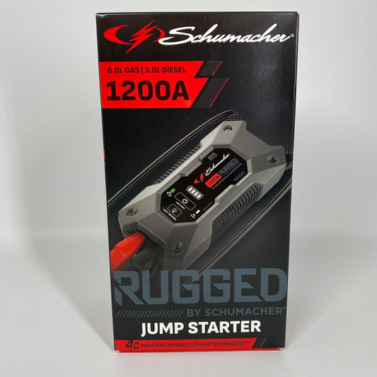 New Schumacher SL1668 1200A Lithium Ion Jump Starter