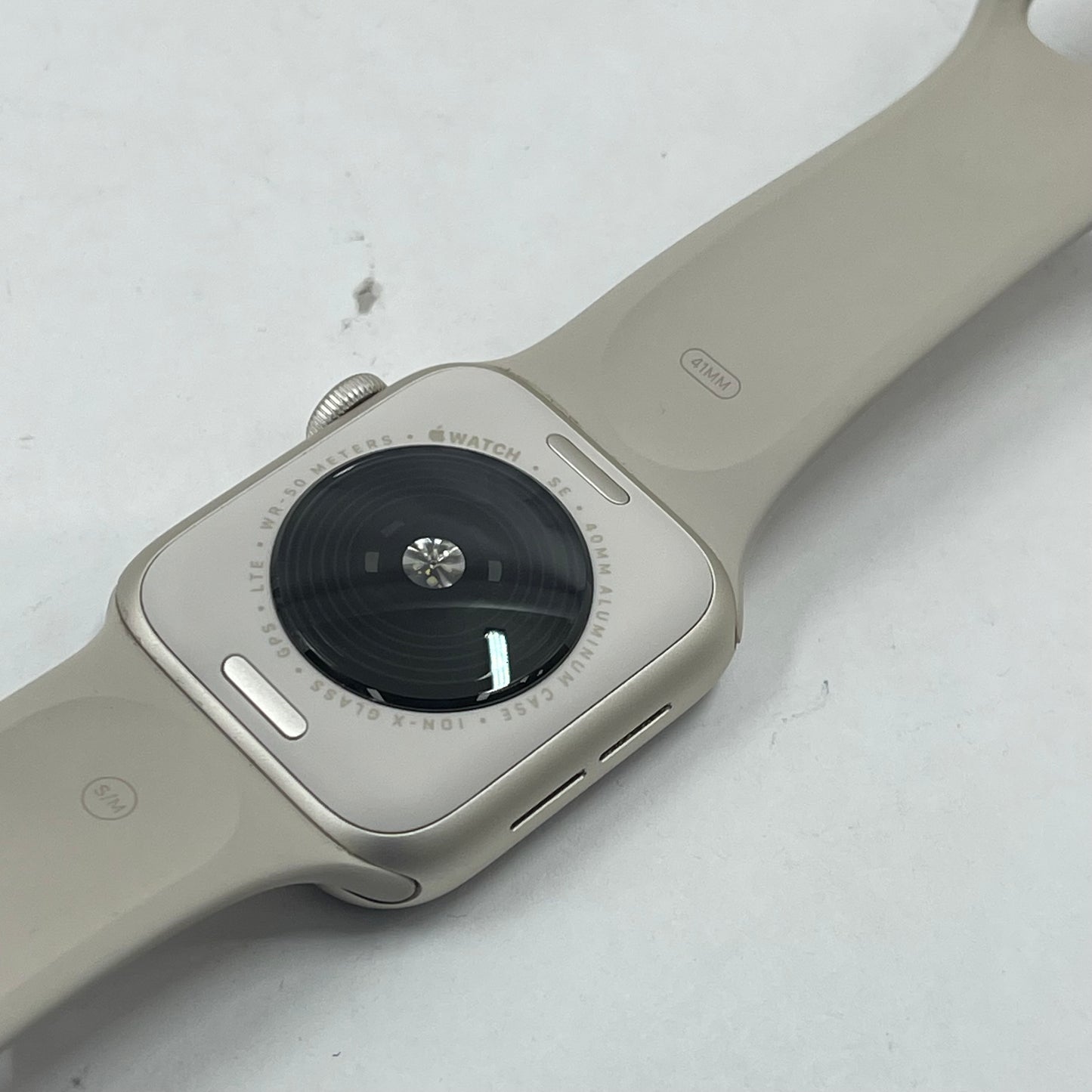Unlocked Apple Watch SE 2nd Gen 40MM Gold Aluminum Starlight Sport Band