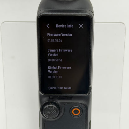 DJI Osmo Pocket 3 9.4MP 3-Axis Gimbal Camera 9FE5