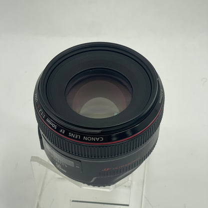 Canon EF 50mm f/1.2 L USM Auto & Manual Prime Lens