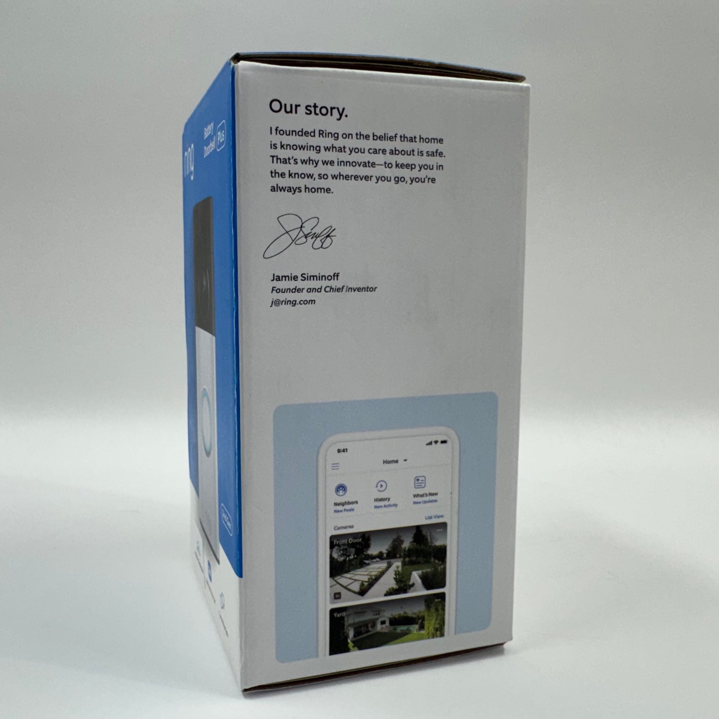New Ring Battery Doorbell Plus 2nd Gen Camera 5DCFAB