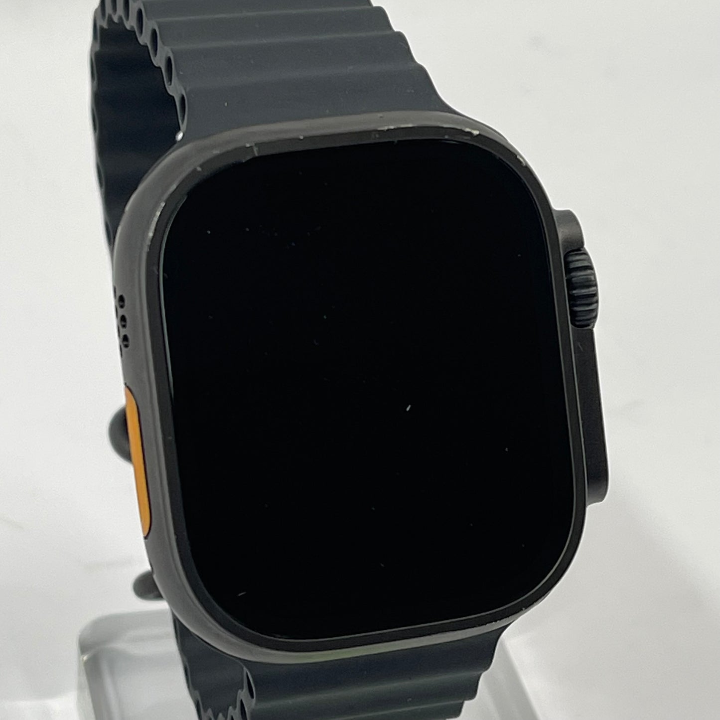 Unlocked Apple Watch Ultra 2 49MM Black Titanium Black Ocean Band  MX4P3LW/A