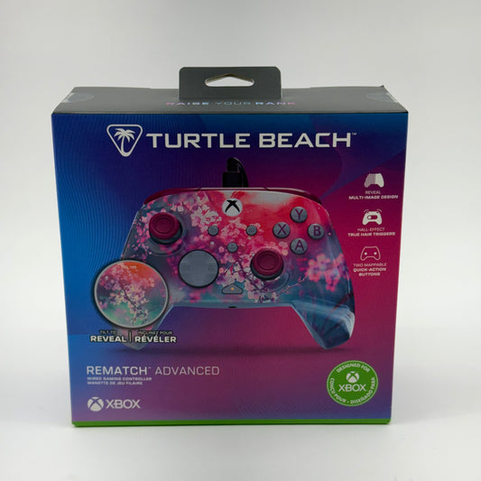 New Turtle Beach Rematch Advanced Wired Gaming Controller PAP22