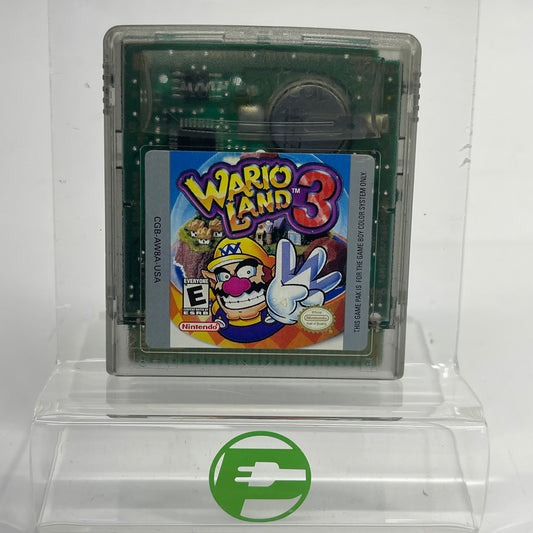 Wario Land 3 (Nintendo GameBoy Color, 2000) Cartridge Only