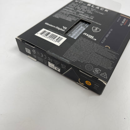 New Western Digital WD SN850X 1TB M.2 2280 PCIe Gen4 NVMe SSD WDBB9G0010BNC
