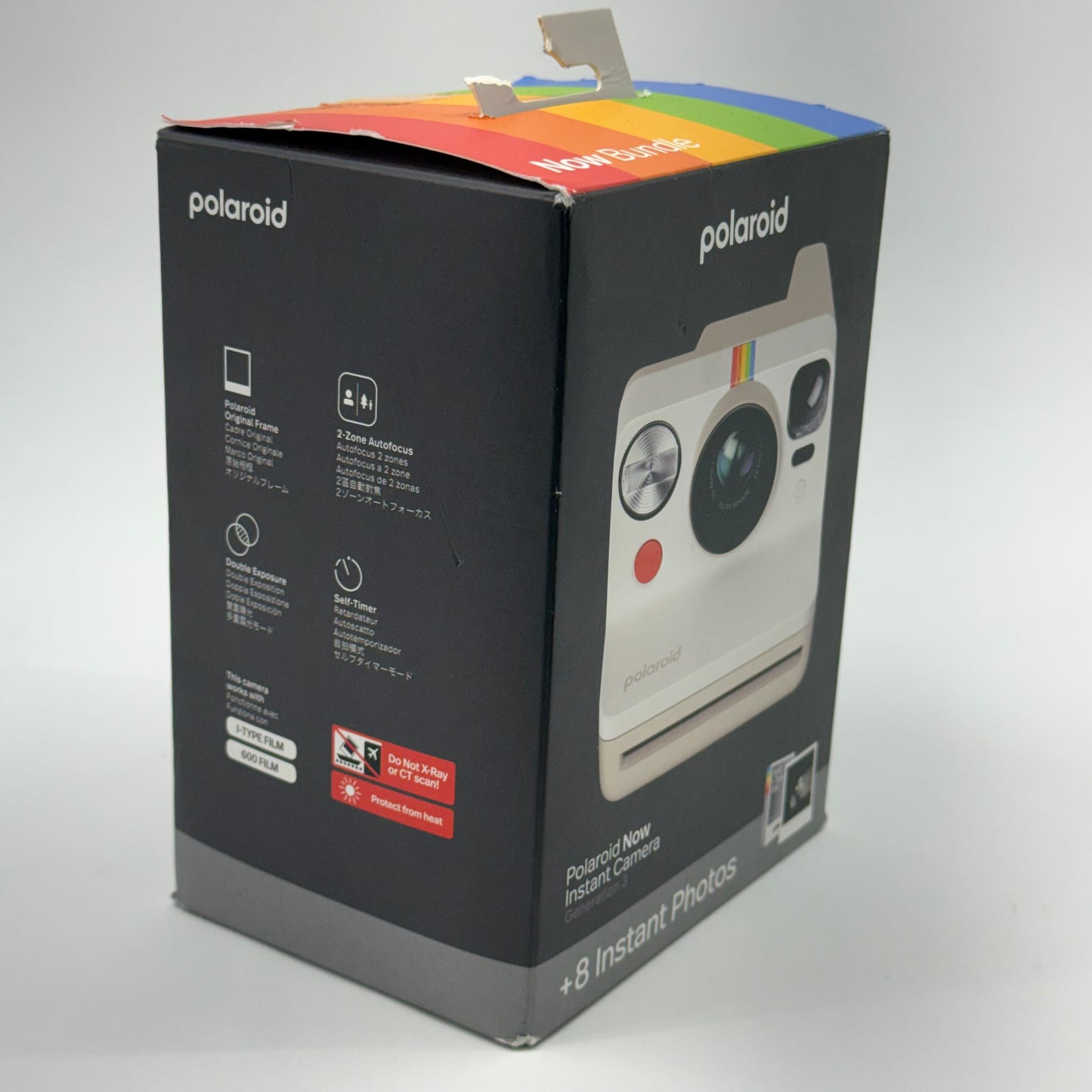 New Polaroid Now Generation 3 Instant Camera Bundle