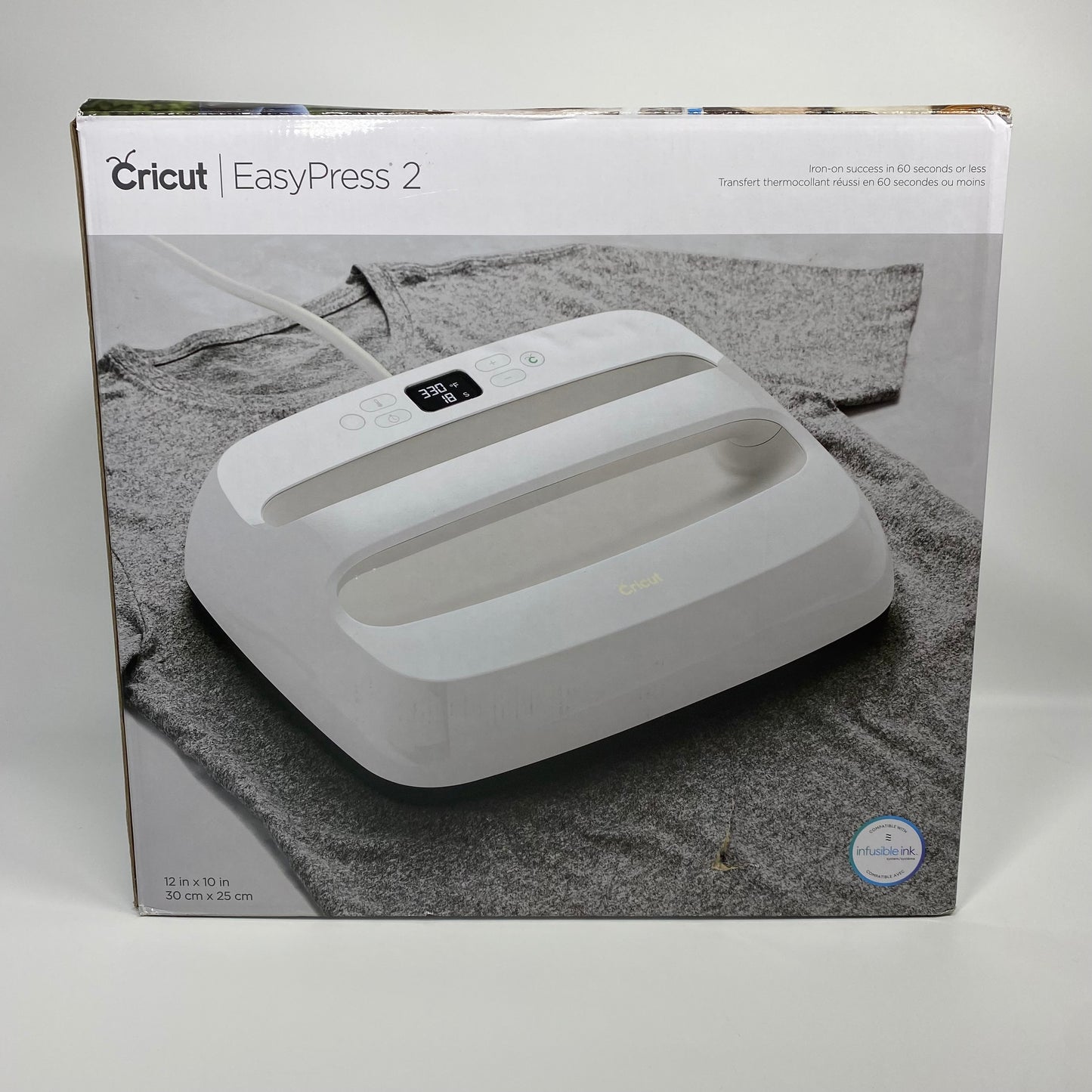 New Cricut EasyPress 2 Heat Press Machine 12" x 10" Daybreak 2007817