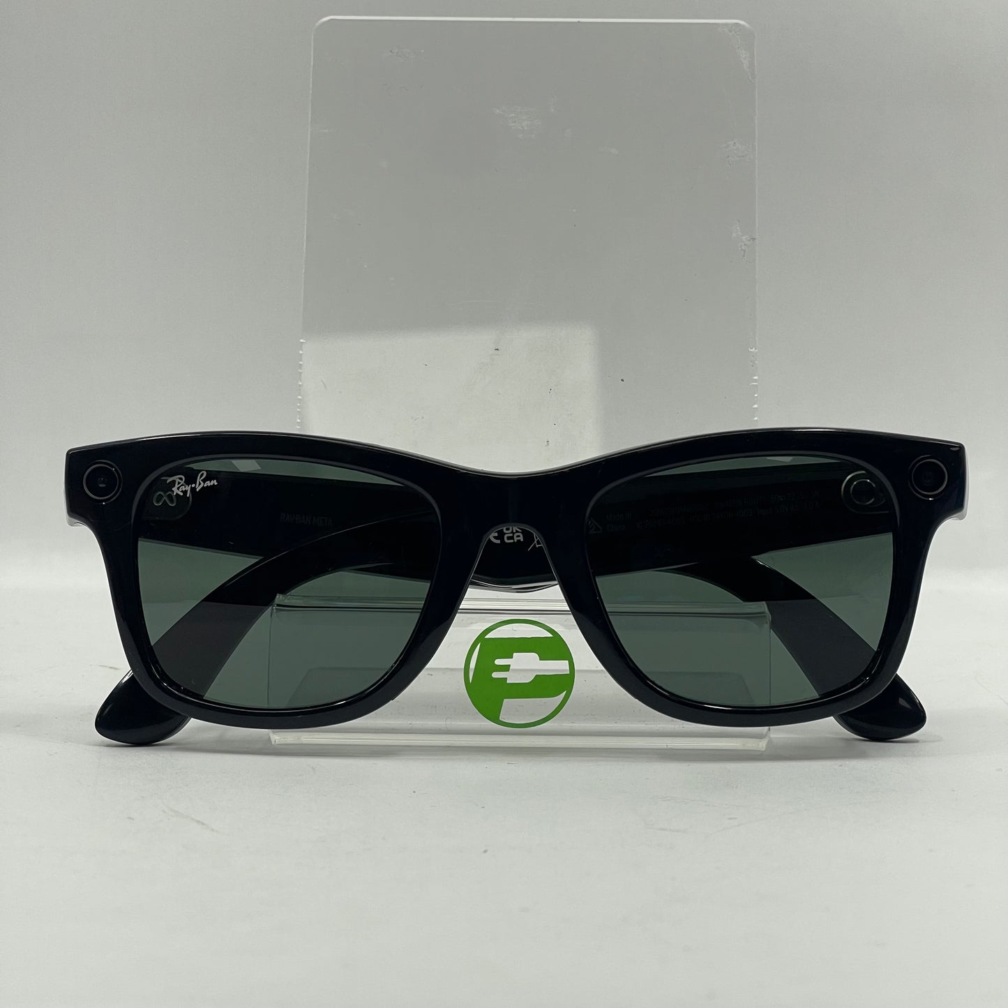 Ray-Ban Meta Wayfarer Gen 1 Shiny Black Standard RW4006 601/71 AI Smart Glasses