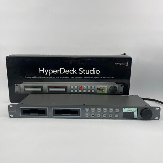 Blackmagic Design HyperDeck Studio 2 Professional Video Recorder HYPERD/ST2