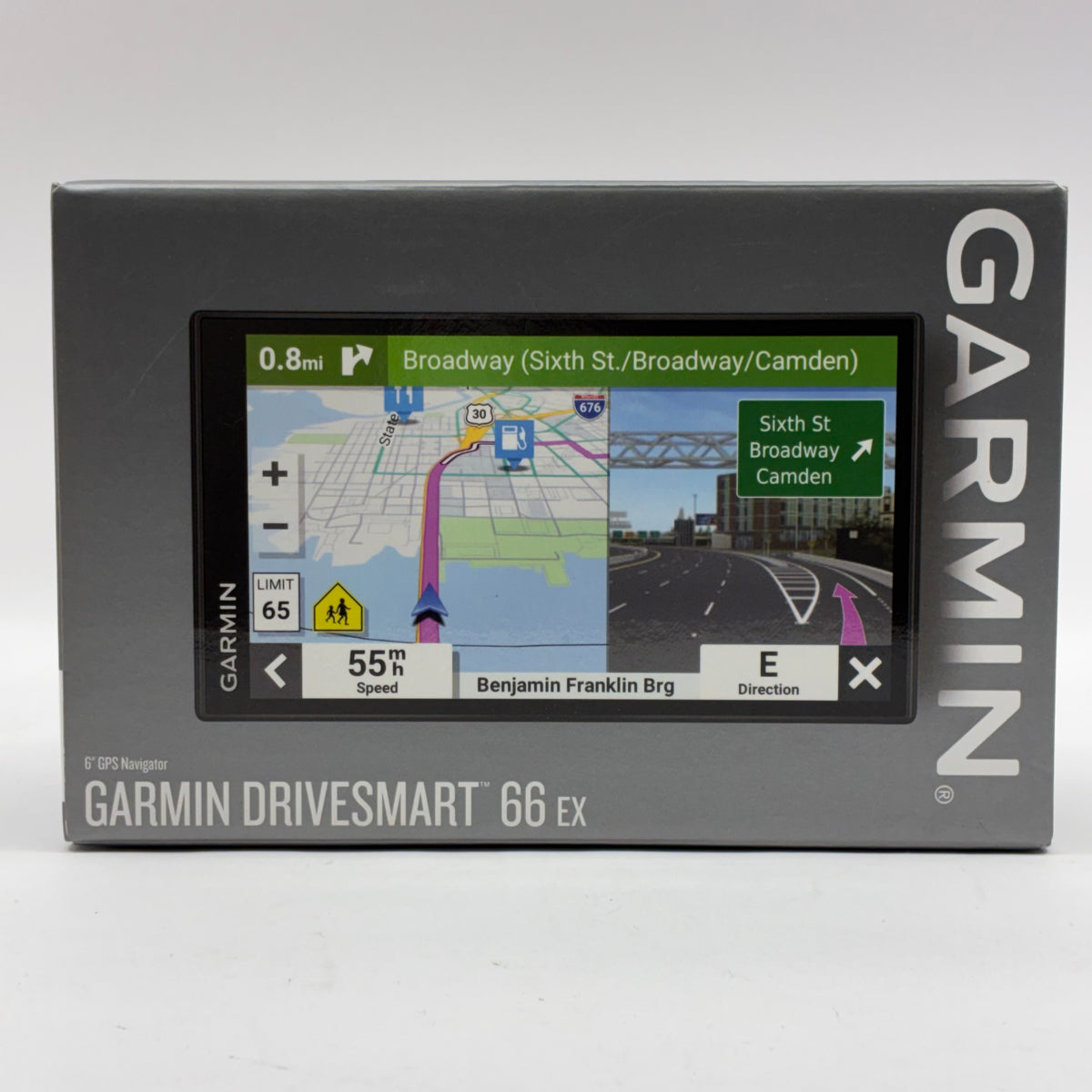 New Garmin Drivesmart 66 EX 6" GPS Navigator 010-02469-13