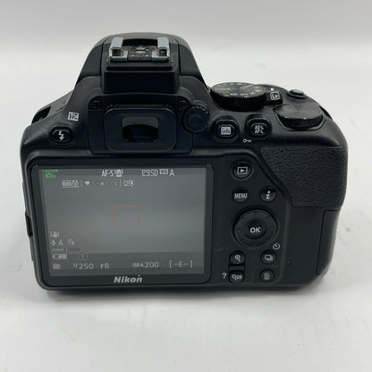 Nikon D3500 24.2MP Digital SLR DSLR Camera 3916 Shutter Count