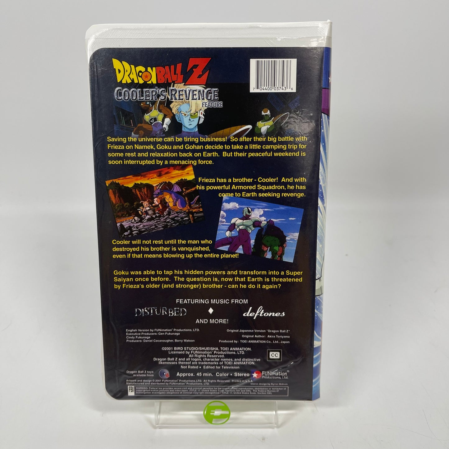 DragonBall Z Cooler's Revenge Feature (VHS, 2001)