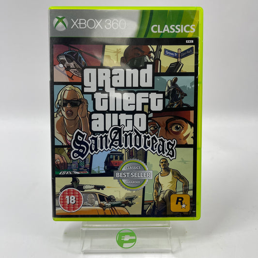Grand Theft Auto: San Andreas (Microsoft Xbox 360, 2015) PAL