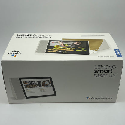 New Lenovo Smart Display with Google Assistant White SD-X701B