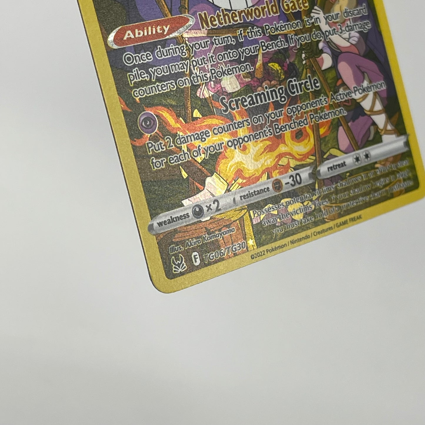 Pokémon TCG  Lost Origin Gengar #TG06 Trading Card TG06/TG30