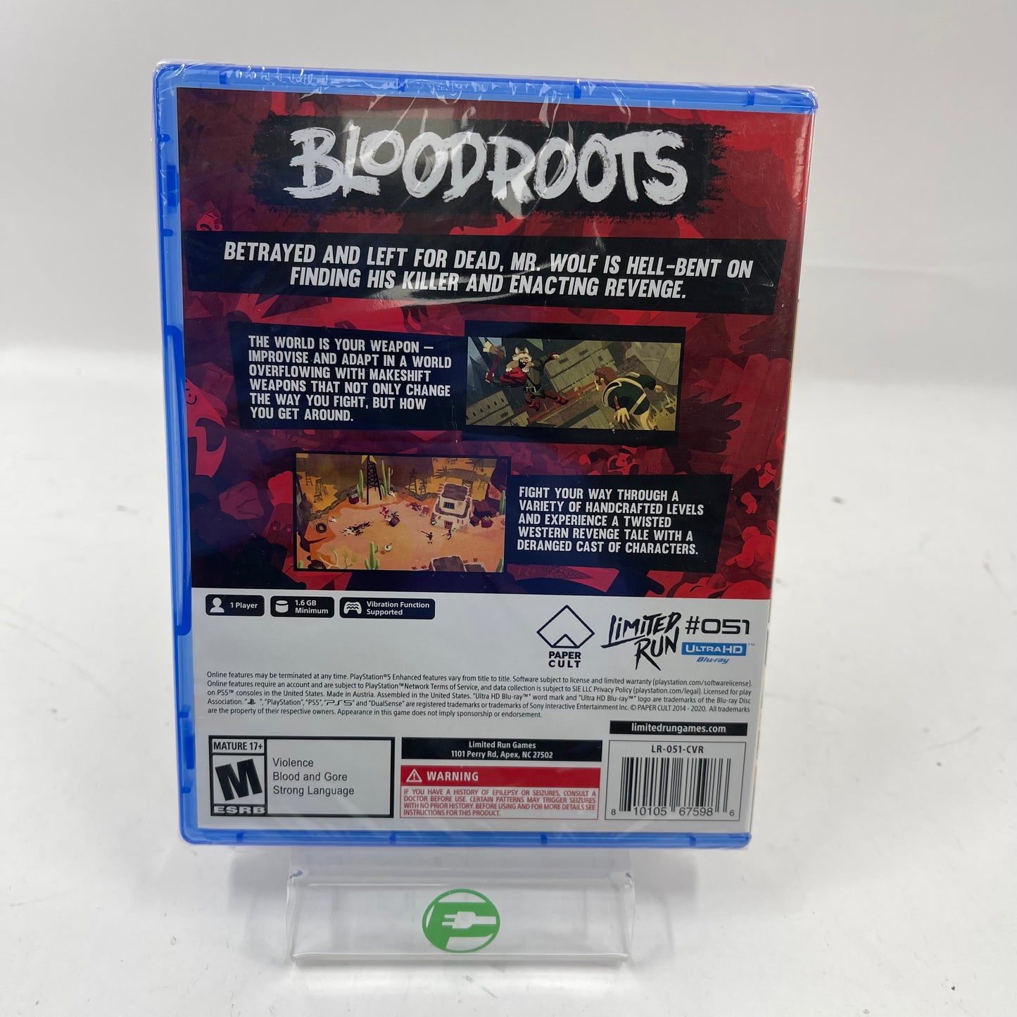 New Bloodroots (Sony PlayStation 5 PS5, 2023)