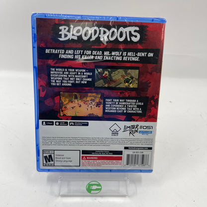 New Bloodroots (Sony PlayStation 5 PS5, 2023)