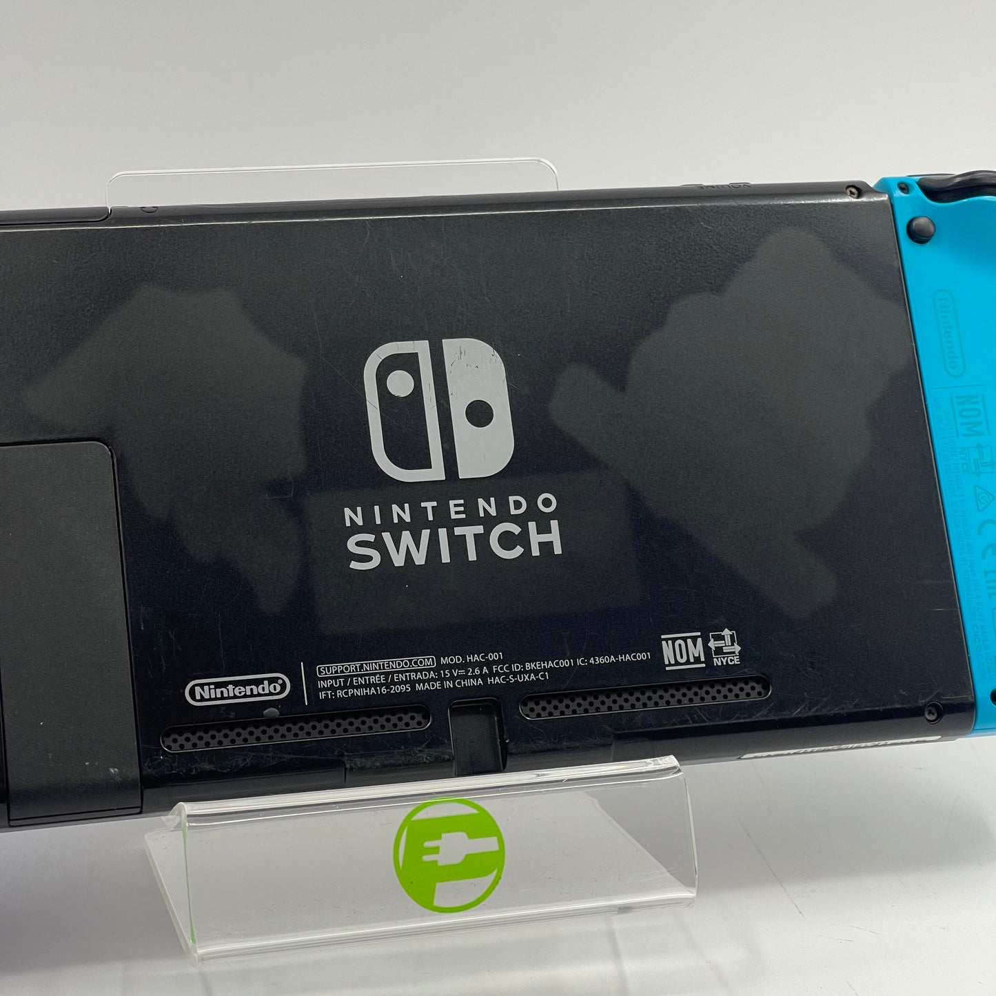 Nintendo Switch v1 Video Game Console HAC-001 Red/Blue