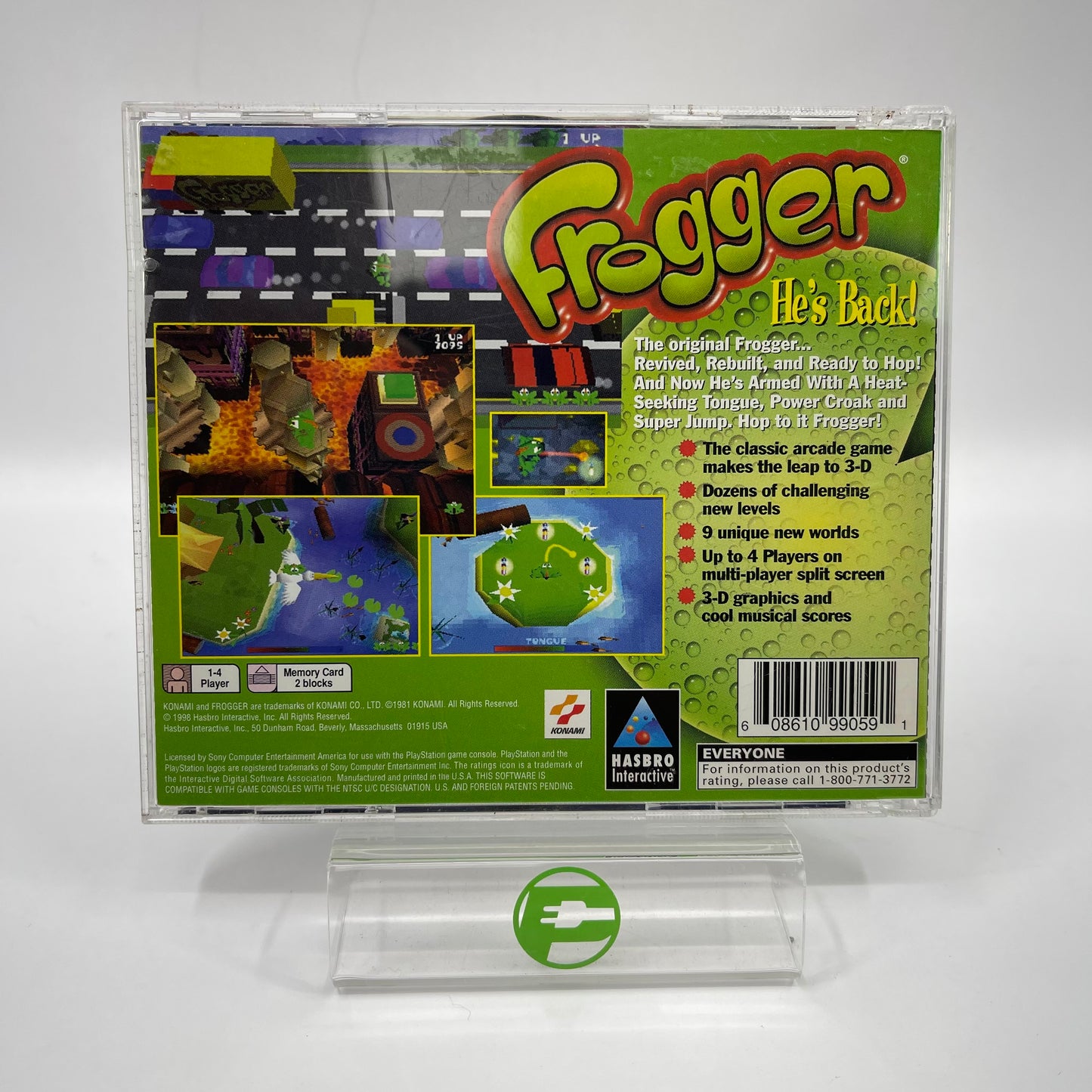 Frogger [Greatest Hits] (Sony PlayStation 1 PS1, 1997)