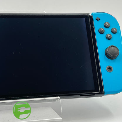 Nintendo Switch OLED Video Game Console HEG-001 Neon Red/Neon Blue￼