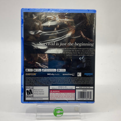 New Resident Evil 4 Remake (Sony PlayStation 5 PS5, 2023)