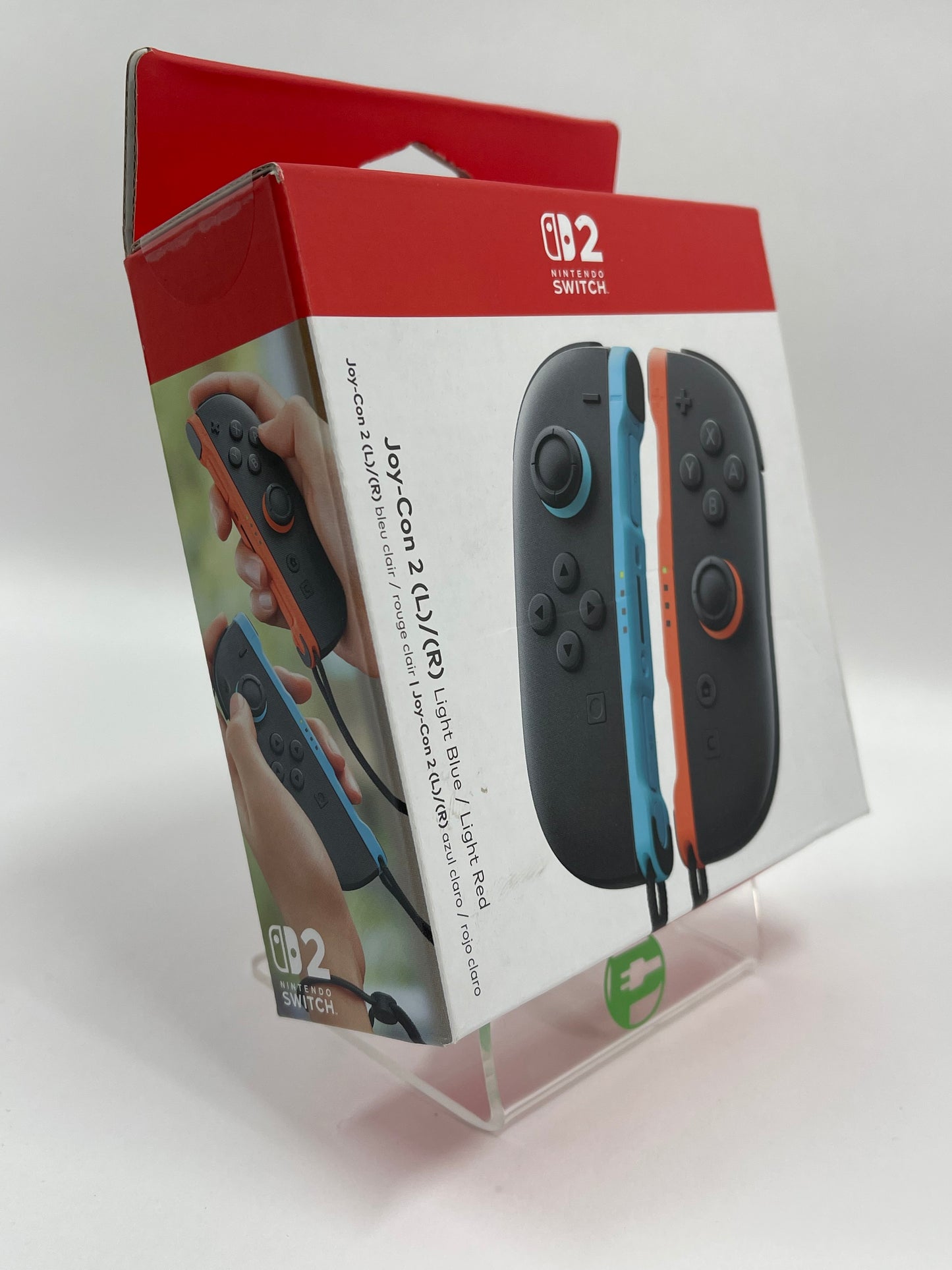 New Nintendo Switch 2 Joy-Cons Pair Controller BEEAJAAAA Light Blue/Light Red