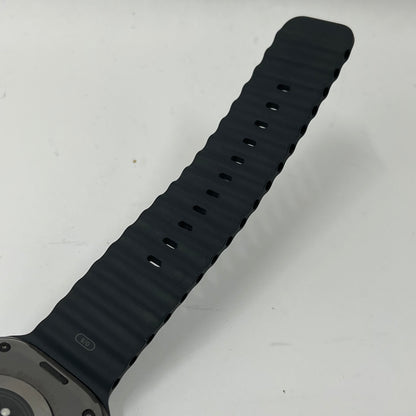 Unlocked Apple Watch Ultra 2 49MM Black Titanium Black Ocean Band  MX4P3LW/A