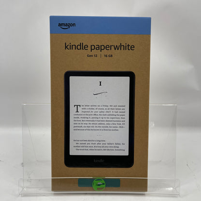 New WiFi Only Amazon kindle paperwhite 12th Gen 16GB Jade SA568B