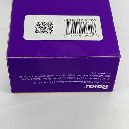 New Roku Voice Remote With TV Controls RCA1RW