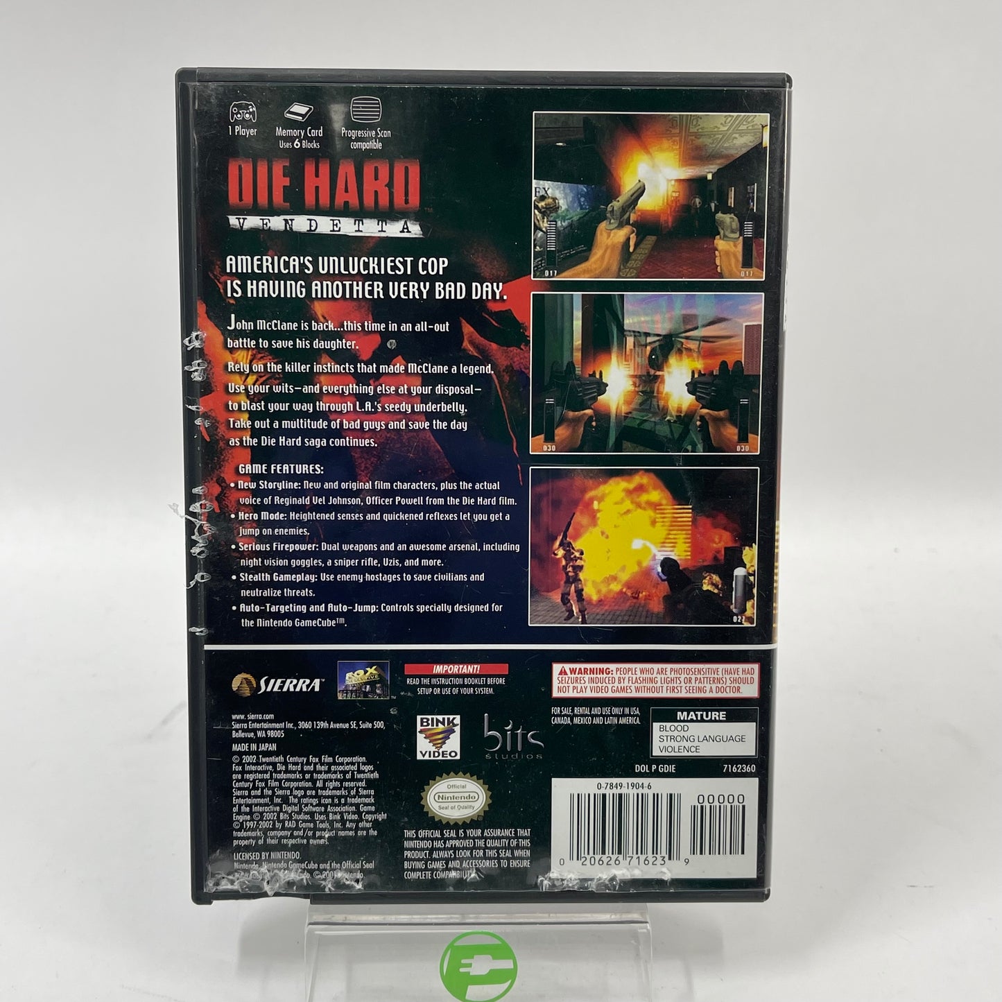Die Hard Vendetta (Nintendo GameCube, 2002)