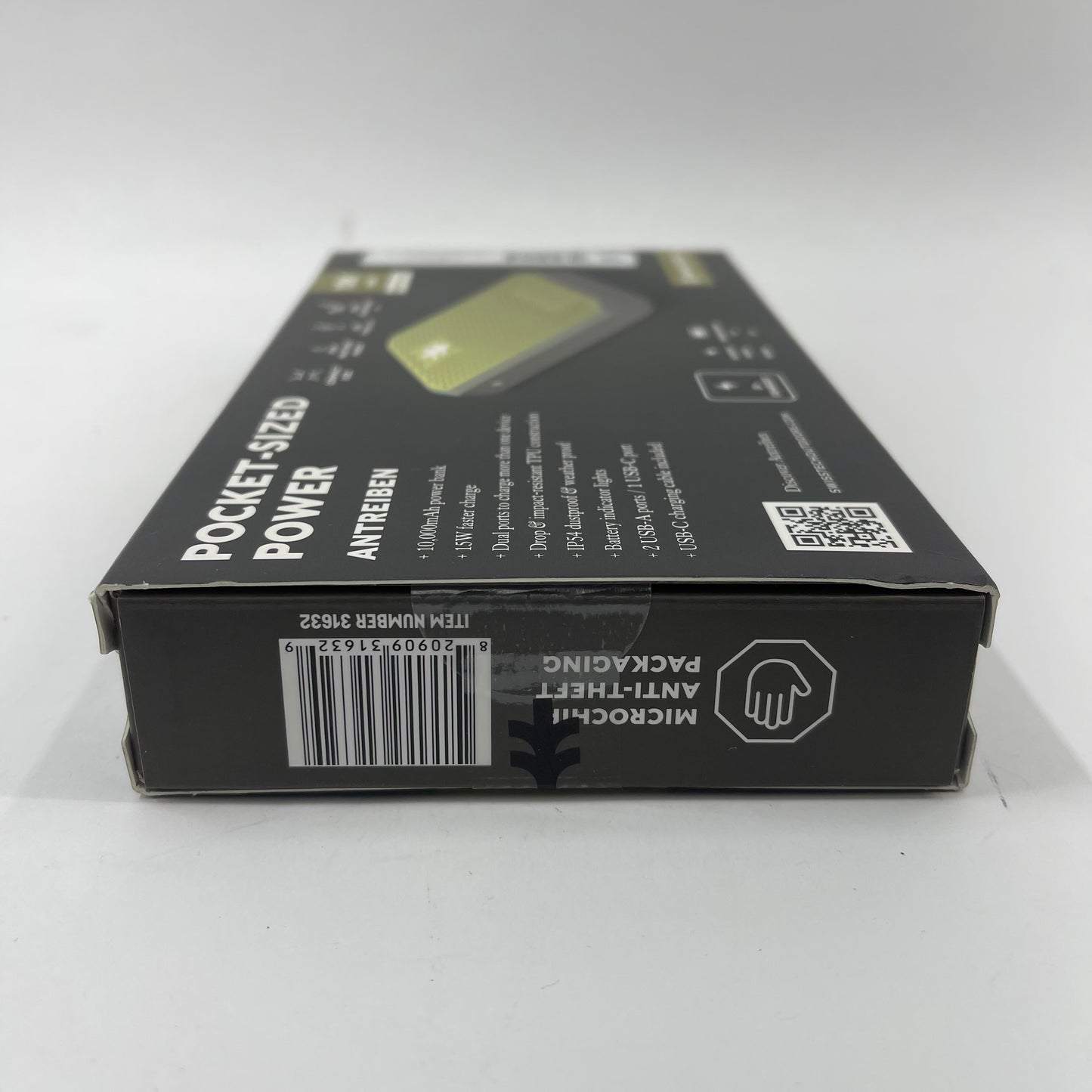 New Swiss Tech Antreiben Portable Power Bank 31632 10000 mAh