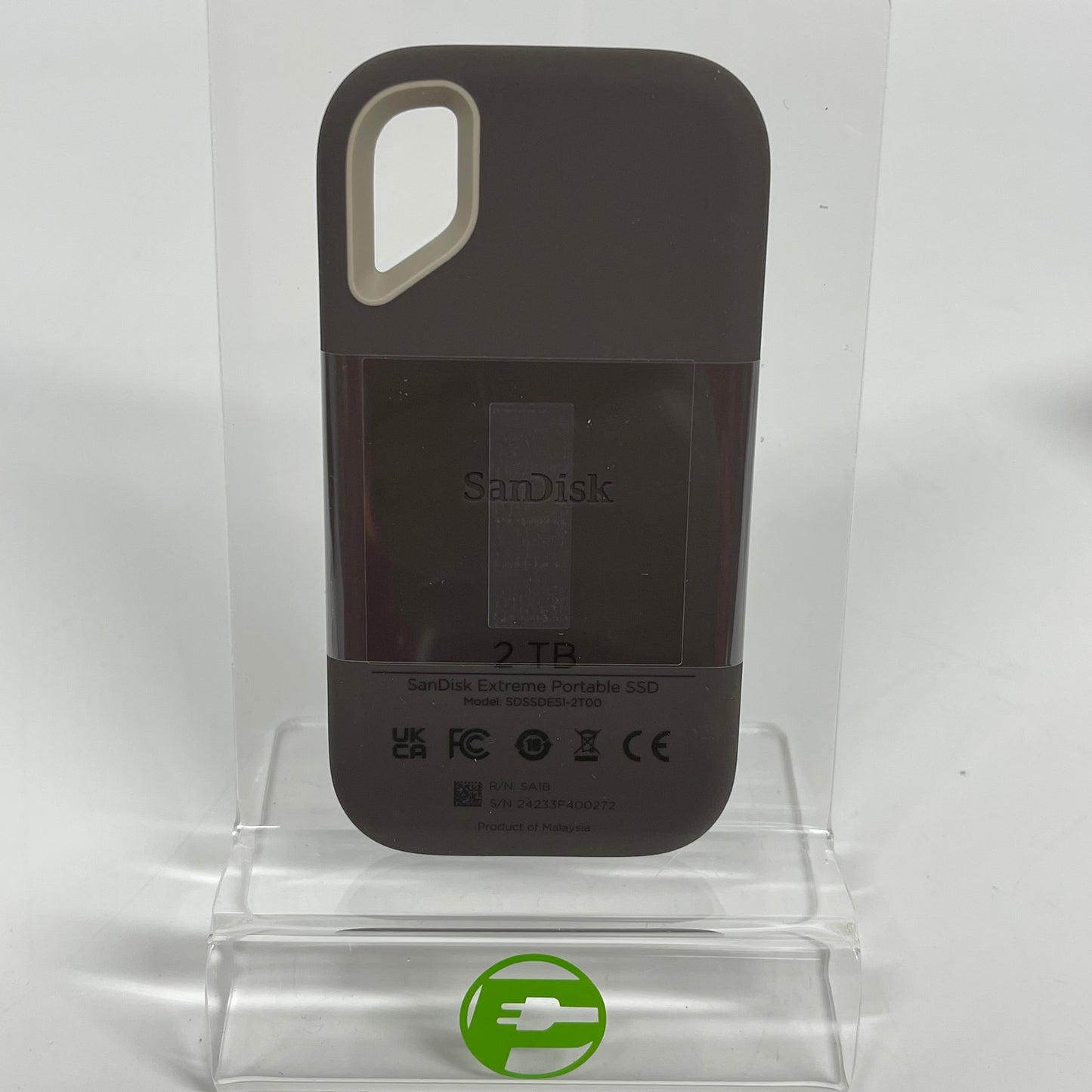 New SanDisk Extreme Portable 2TB USB-C SSD SDSSDE51-2T00-AW25