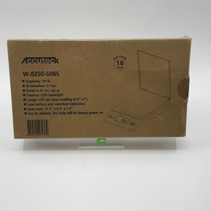 New Accuteck 8250 Digital Postal Scale W-8250-50BS