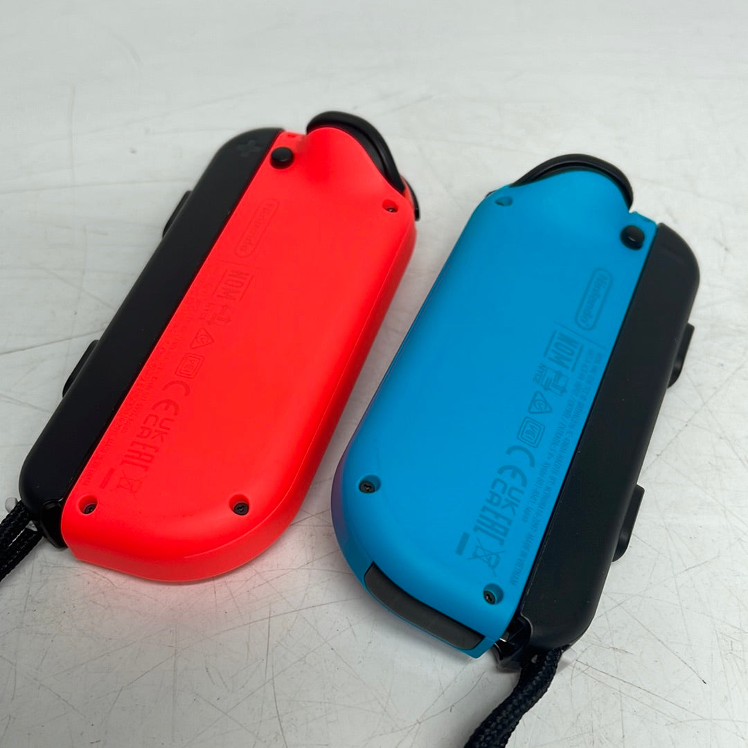 Nintendo Switch Joy-Cons Pair Wireless Controller HAC-015/HAC-016 Neon Red/Neon